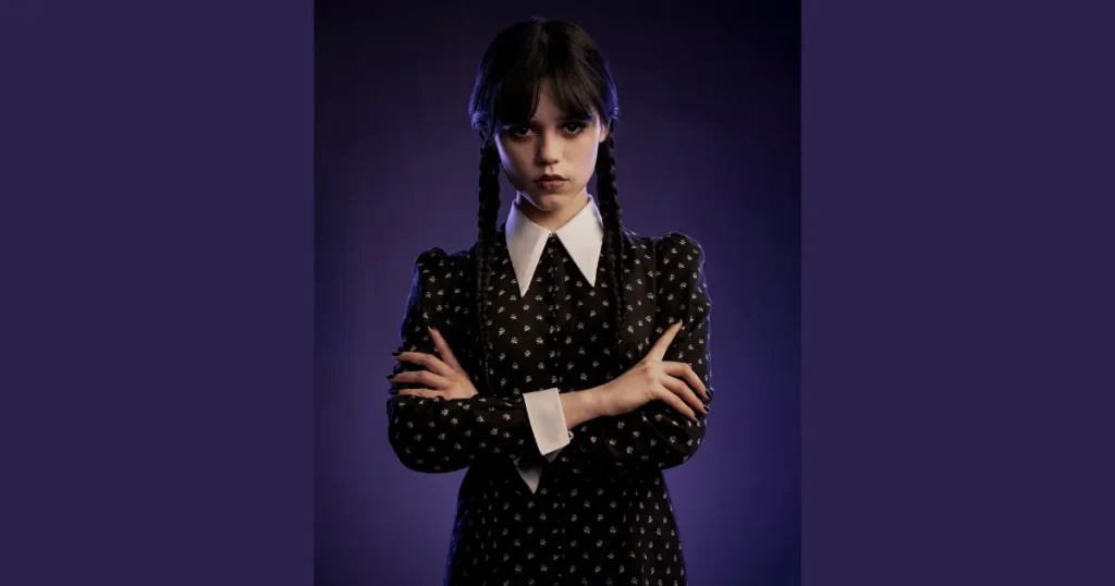 Modern Chic Wednesday Addams Style