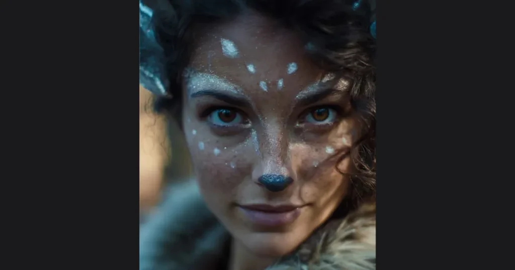 Chic Mystical Forest Woodland Fairy Makeup