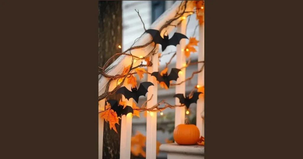 Best Spooky Flying Paper Bat Backdrop Swarm
