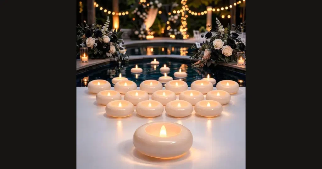Chic Floating LED Taper Party Candles
