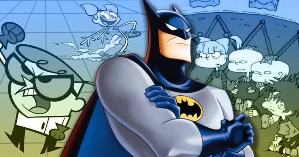 Nostalgic 1990s Cartoon Hero Style