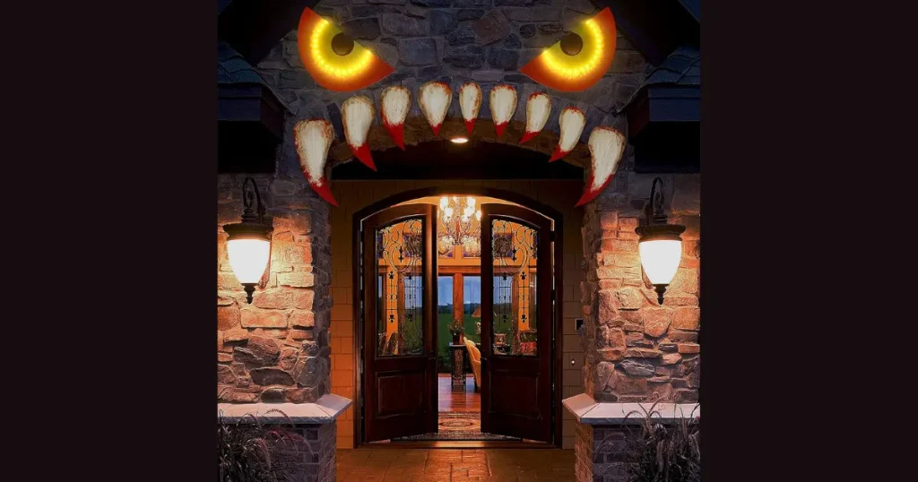 Best Front Door Monster Mouth Archway