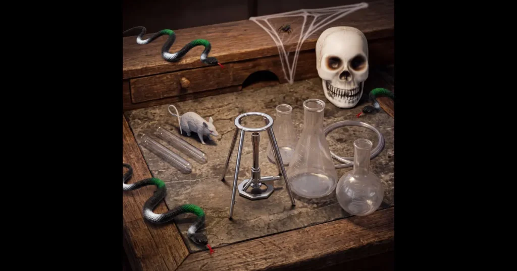 Creepy Mad Scientist Laboratory Bash