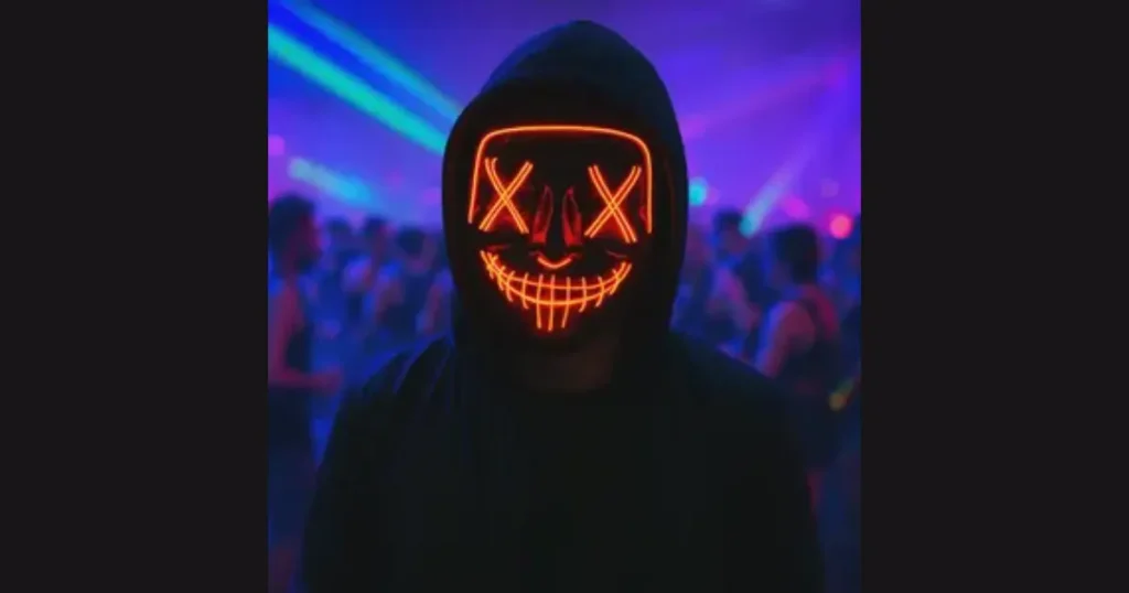 Chic Glow in the Dark Neon Monster Rave