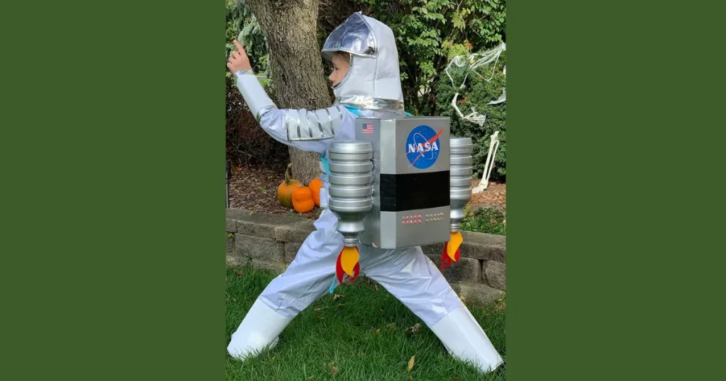 Recycled Space Astronaut Explorer
