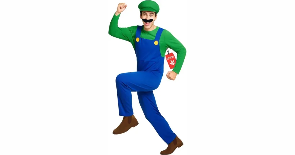Classic Retro Video Game Plumber Pair