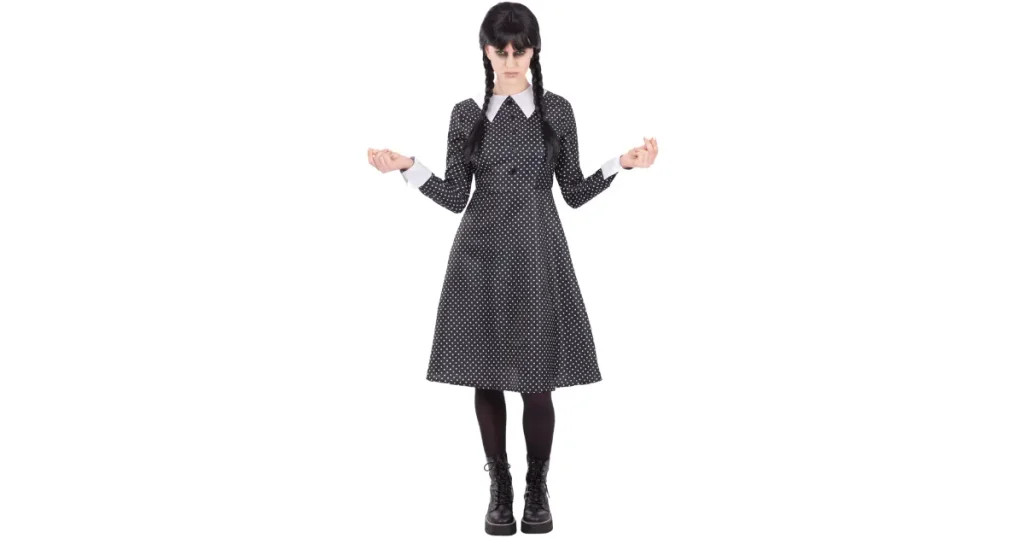 Classic Wednesday Addams School Uniform