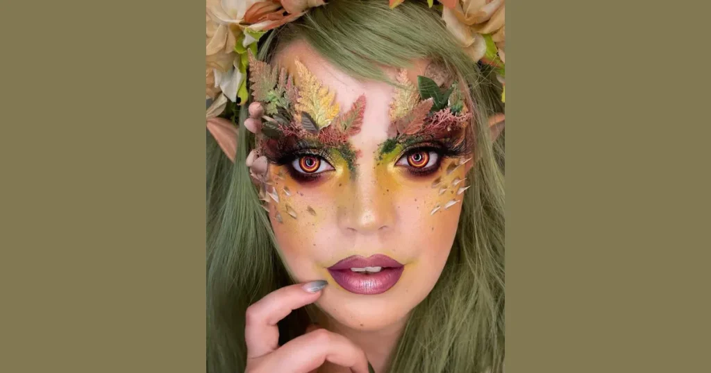 Chic Mystical Forest Woodland Fairy Makeup