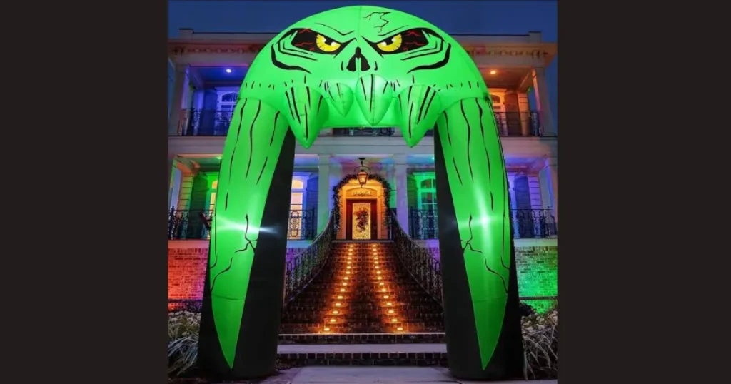 Spooky Front Door Monster Archway