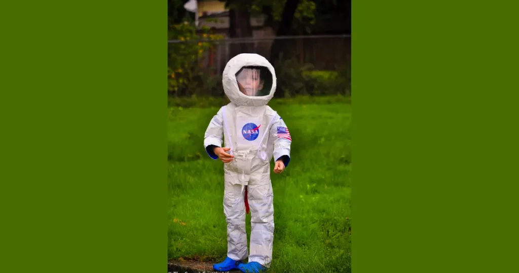 Recycled Space Astronaut Explorer
