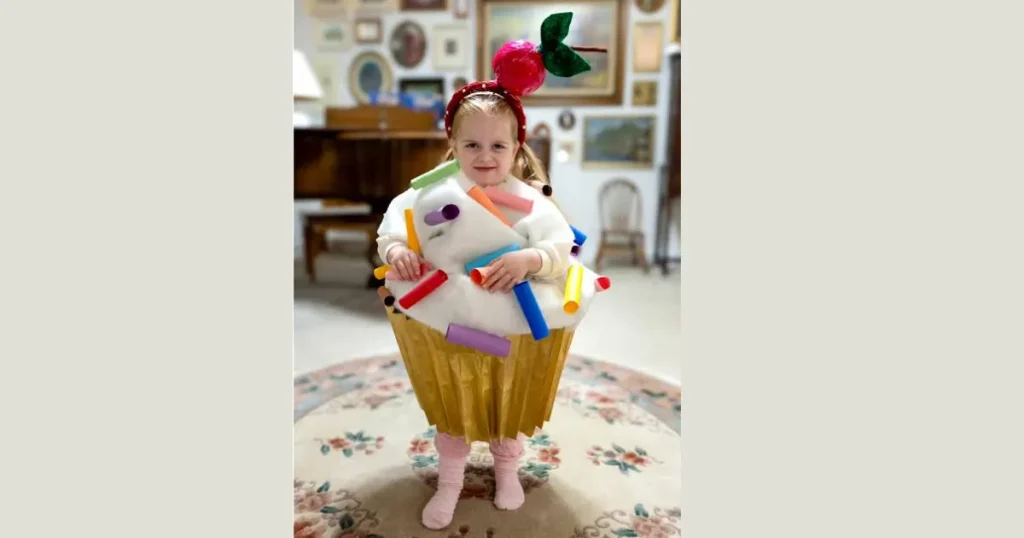 Sweet Homemade Frosted Cupcake Costume
