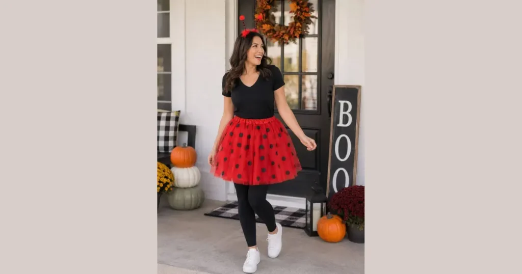 Bright Polka Dot Ladybug Costume