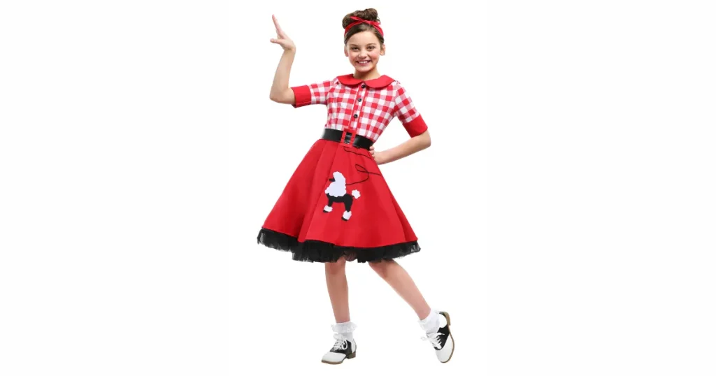 Classic 1950s Poodle Skirt Darling