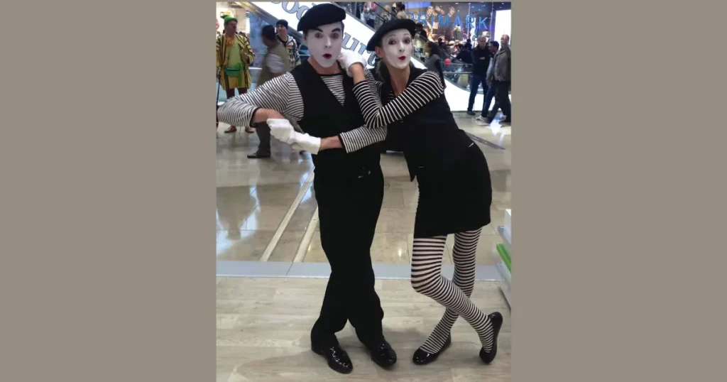 Classic French Mime Duo