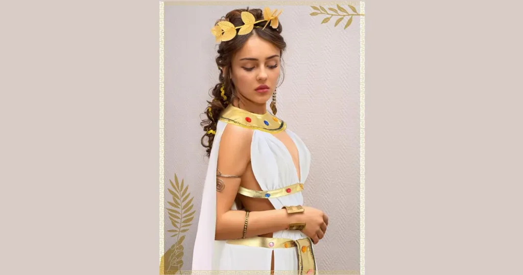 Chic Modern Greek Goddess Ensemble