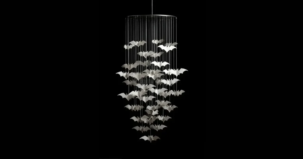 Chic Hanging Bat Chandelier Mobile