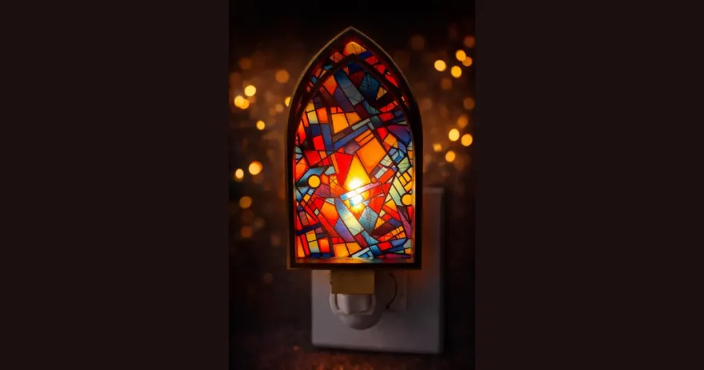 Chic Backlit Window Silhouette Cutouts