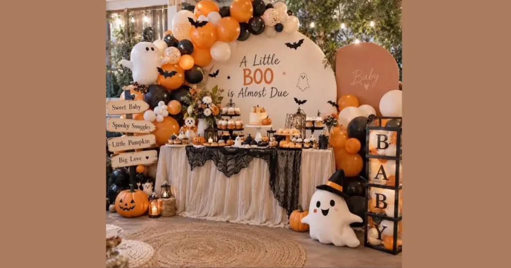 Top A Little Boo is Almost Due Ghost Theme