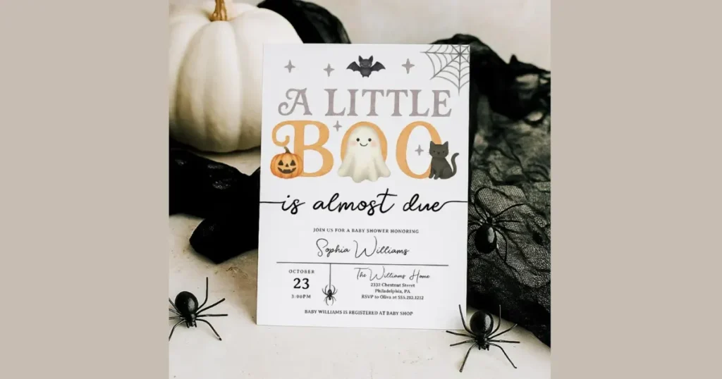 Playful Little Boo Storybook Baby Shower