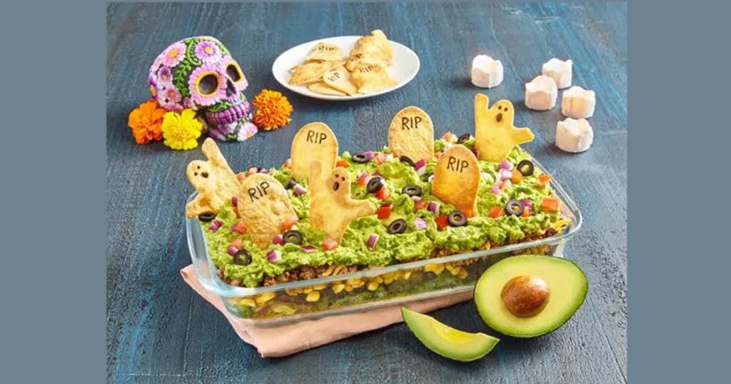 Best Graveyard Layered Taco Dip Platter