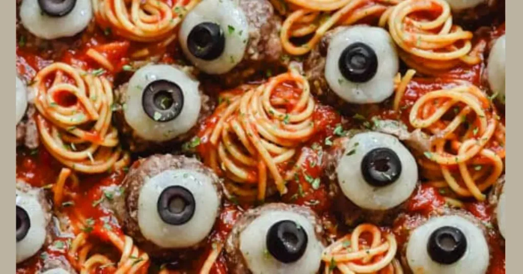 Affordable Creepy Monster Eyeball Meatballs