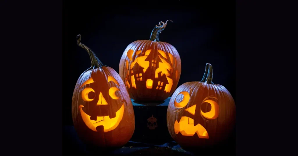 Top Classic Glowing Jack-o'-Lantern Faces