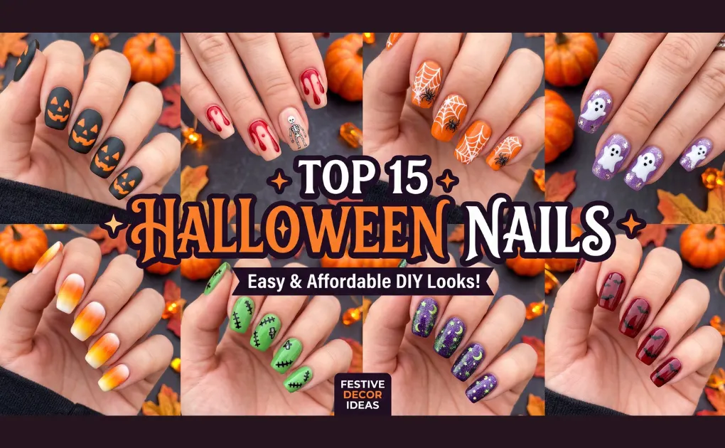 halloween nails